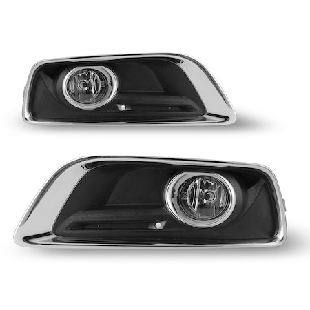 Winjet Fog Light - Clear Wiring Kit Included CFWJ-0513-C